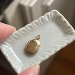 Dainty Oval Locket - Gold Filled - Vintage