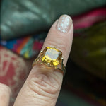 Citrine Ring - 10k Gold - Vintage