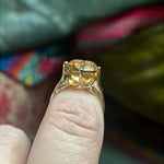 Citrine Ring - 10k Gold - Vintage