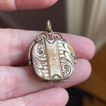 Ornate Locket - Gold Filled - Antique - As Found