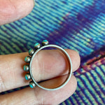 Turquoise Band - Sterling Silver - Vintage