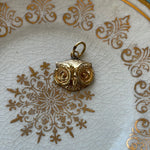 Owl Pendant - 14k Gold - Vintage