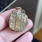 Ornate Locket - Gold Filled - Antique - As Found