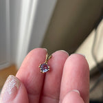 Tanzanite Pendant - 14k Gold - Vintage