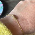 Bar Bracelet - 14k Gold - Vintage