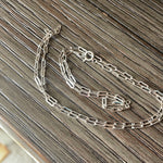 Paper Clip Chain - Sterling Silver - Vintage