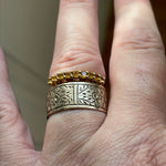 Citrine Band - 14k Gold - Vintage