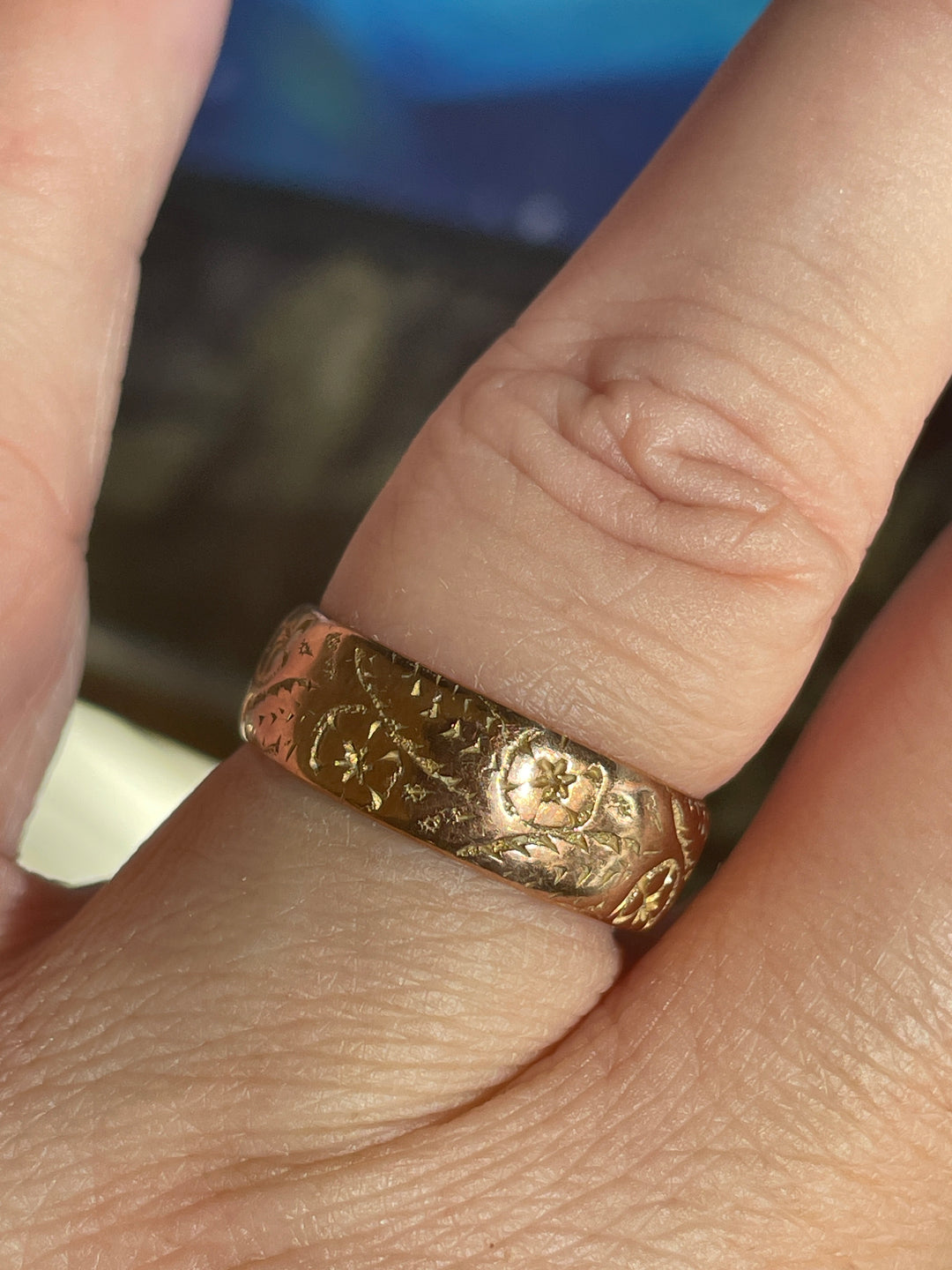 VTG 80s GAULTIER Gold-Tone Mary Ring Vintage mary and jesus