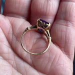 Alexandrite Ring - 10k Gold - Vintage