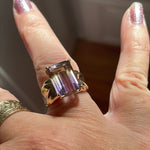 Ametrine Ring - 10k Gold - Vintage