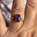 Alexandrite Ring - 10k Gold - Vintage