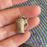 Beer Stein Charm - Sterling Silver - Vintage