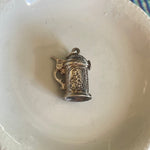 Beer Stein Charm - Sterling Silver - Vintage