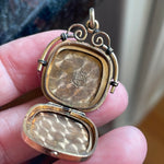 Ornate Locket - Gold Filled - Antique - As Found