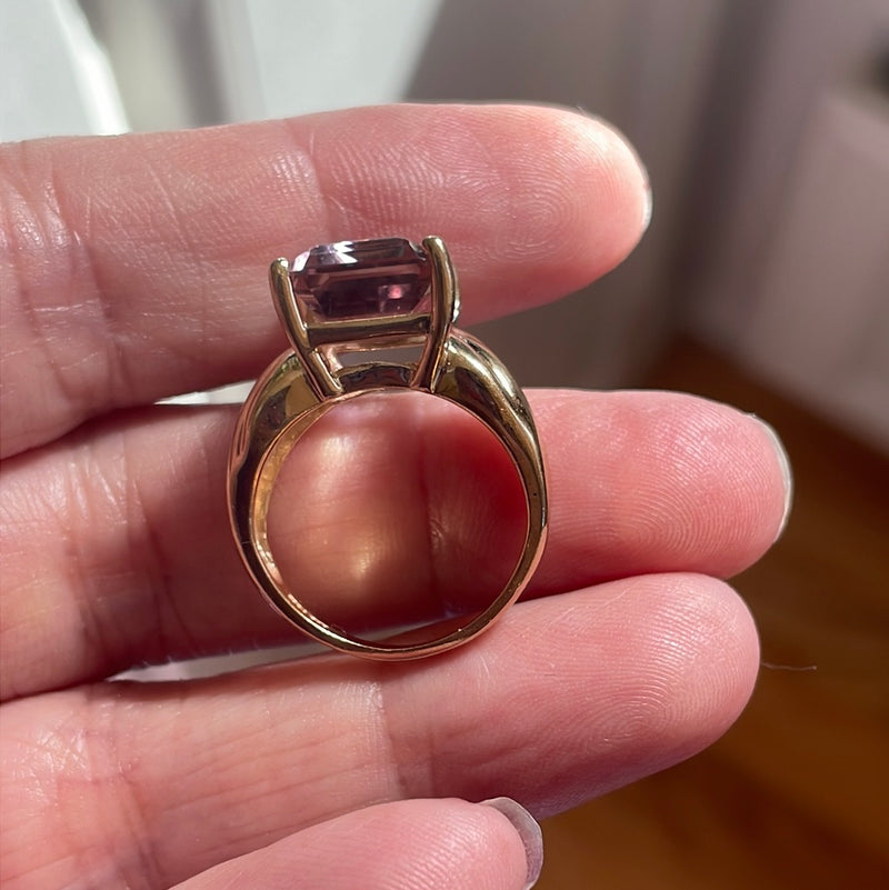 Ametrine Ring - 10k Gold - Vintage