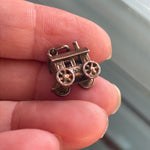 Gypsy Caravan Pendant - Sterling Silver - Vintage