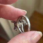 Articulated Rabbit Ring - Sterling Silver - Vintage