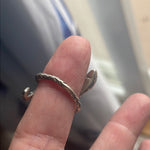 Snake Ring - Sterling Silver - Vintage