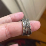 Prehnite Ring - Sterling Silver - Vintage