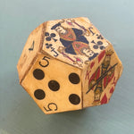 Ten Sided Dice - Playing Card Art - Vintage