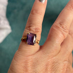 Alexandrite Ring - 10k Gold - Vintage