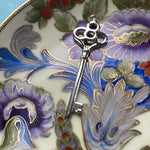Key Pendant - Sterling Silver - Vintage