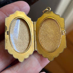 Ornate Locket - Gold Filled - 1940s - Vintage