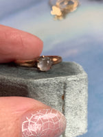 Moonstone Ring - 10k Gold - Engagement Jewelry - Vintage