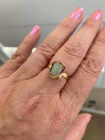 Opal Ring - 9K Gold - Vintage