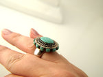 Turquoise Ring - Sterling Silver  - Vintage