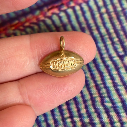 football-pendant-14k-gold-vintage