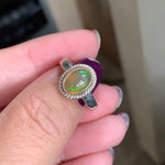 Opal Ring - Sterling Silver - Vintage