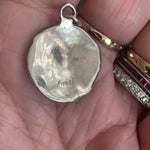 lady-pendant-sterling-silver-nouveau-vintage