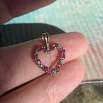 ruby-diamond-heart-pendant-10k-gold-vintage