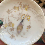 Ametrine Leaf Pendant - Sterling Silver and Gold Filled - Handmade - Love Vintage Paris