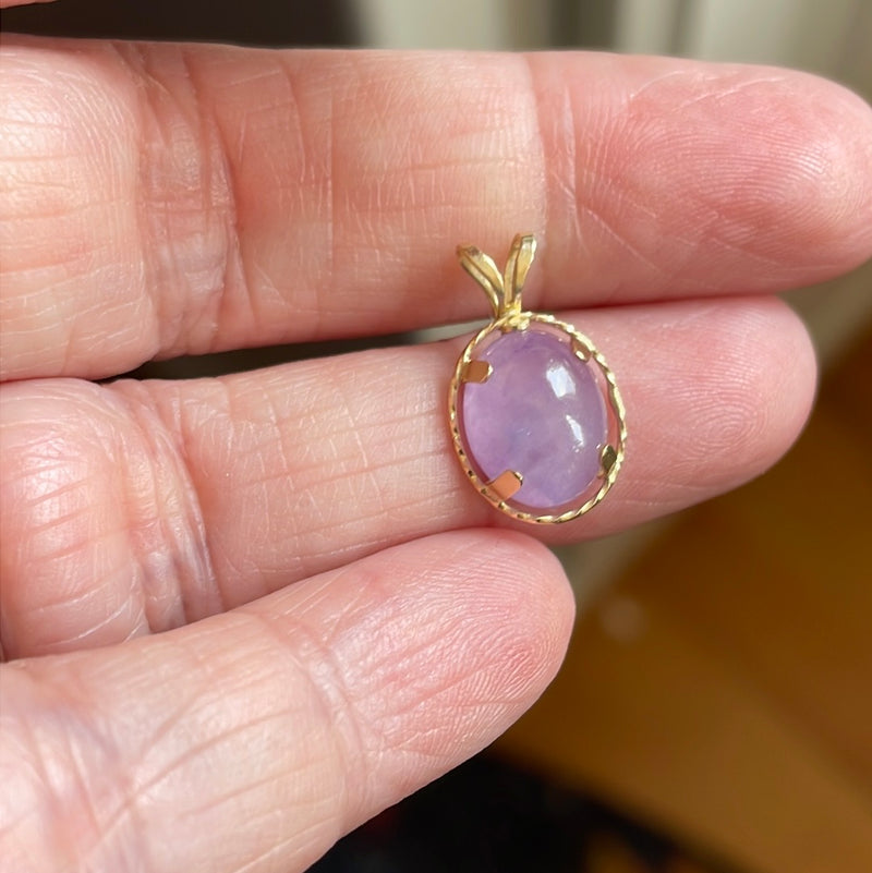 Purple Jade Pendant – Arcandles