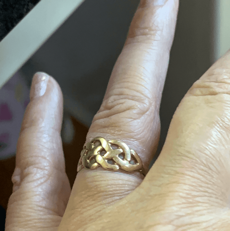 Celtic Ring - 10k Gold - Vintage - Love Vintage Paris