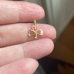 dainty-clover-pendant-14k-gold-vintage