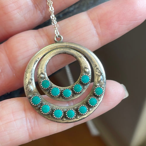 turquoise-pendant-sterling-silver-vintage-3