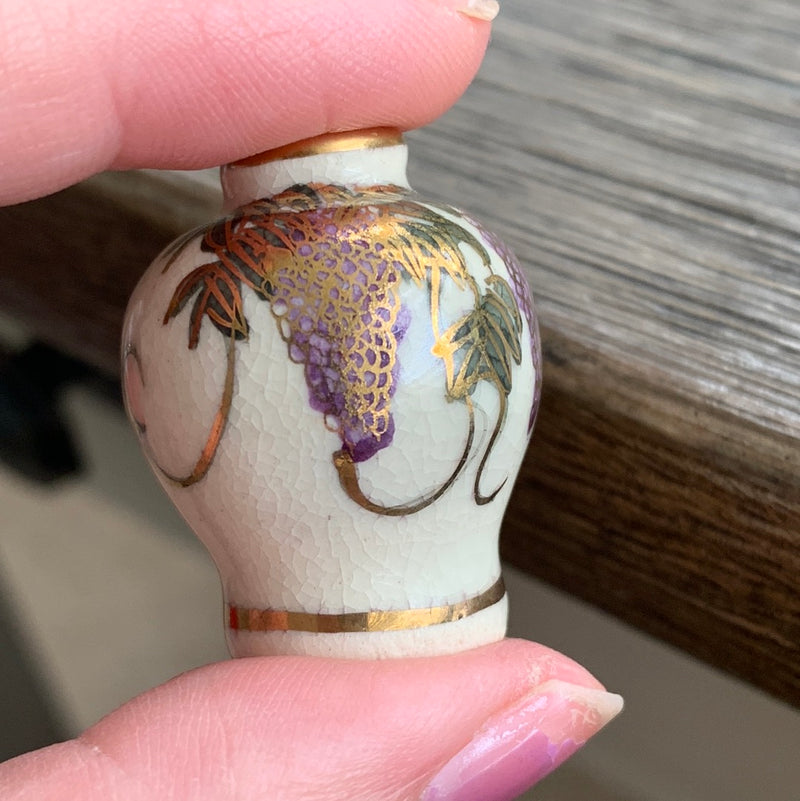 Satsuma Vase - Miniature - Vintage