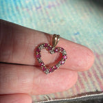 ruby-diamond-heart-pendant-10k-gold-vintage