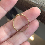 Gold Knot Ring - 10k Gold - Vintage