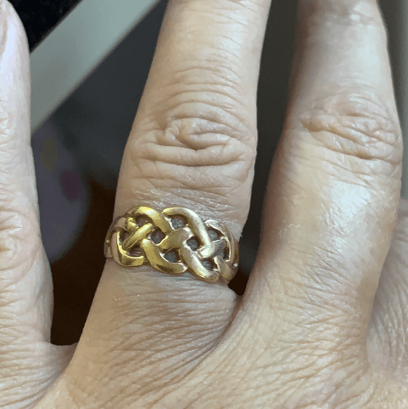 Celtic Ring - 10k Gold - Vintage - Love Vintage Paris