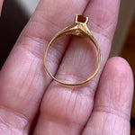 Citrine Ring - 14k Gold - Vintage