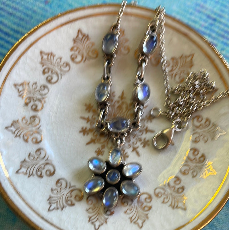 moonstone-flower-necklace-sterling-silver-vintage
