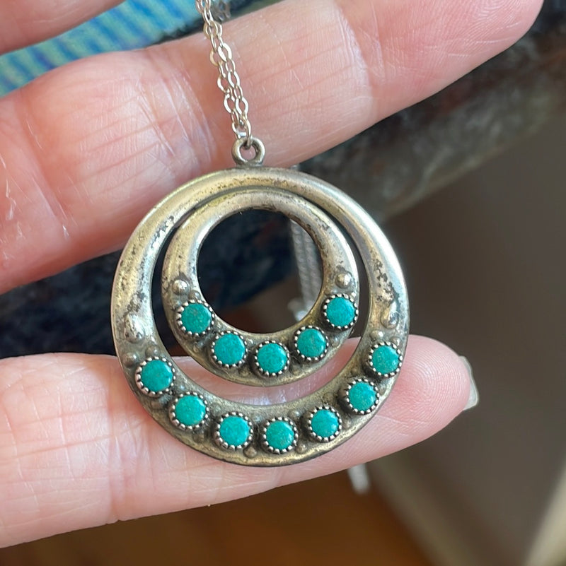 turquoise-pendant-sterling-silver-vintage-3
