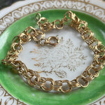 Multi-link Bracelet - 14k Gold - Vintage bracelet