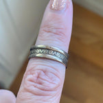 Cigar Band - 9k Gold - Antique - As Is