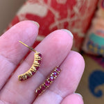 ruby-half-hoop-earrings-14k-gold-vintage